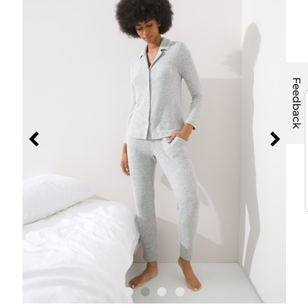 NEW Soma Sz XXL 2 Pc LS Pajama Set